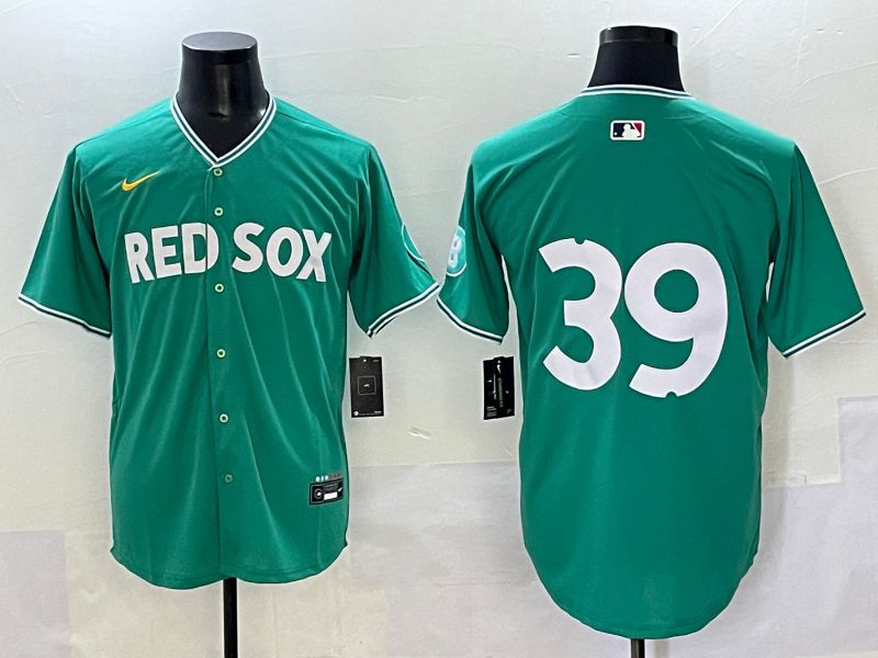 Men 2025 Boston Red Sox #39 No Name Dark Green Joint Name Nike MLB Jersey style 1->boston red sox->MLB Jersey